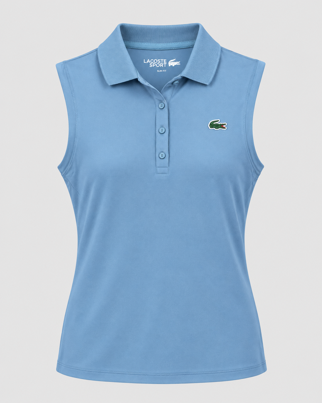 Polo sans manches polyester Lacoste Ladie