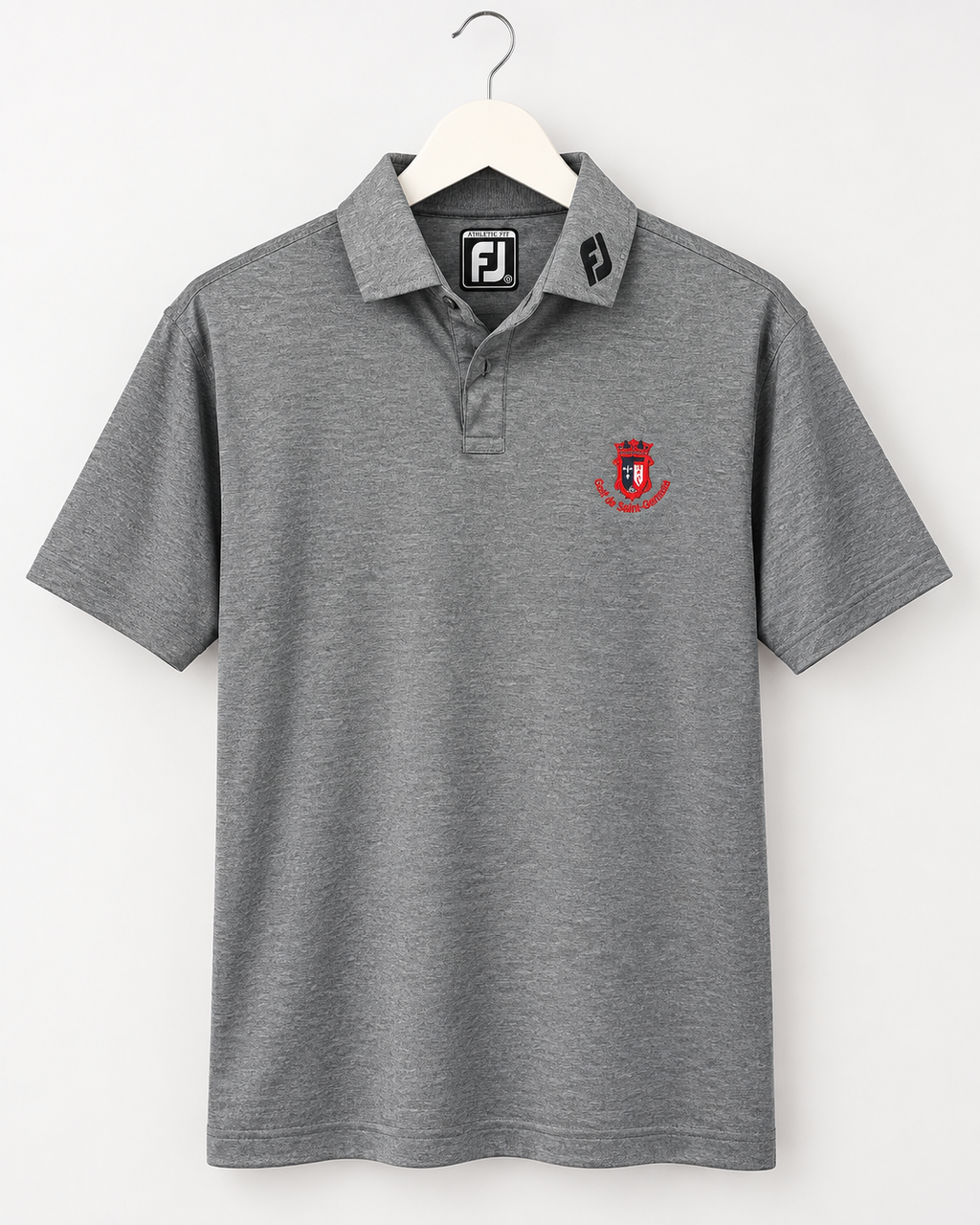 Polo FootJoy en fil d’Ecosse « Golf de Saint-Germain »