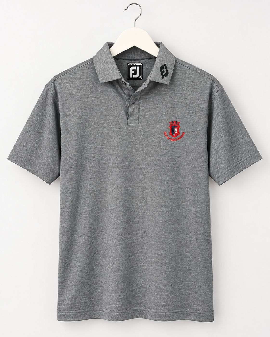 Polo FootJoy en fil d’Ecosse « Golf de Saint-Germain »