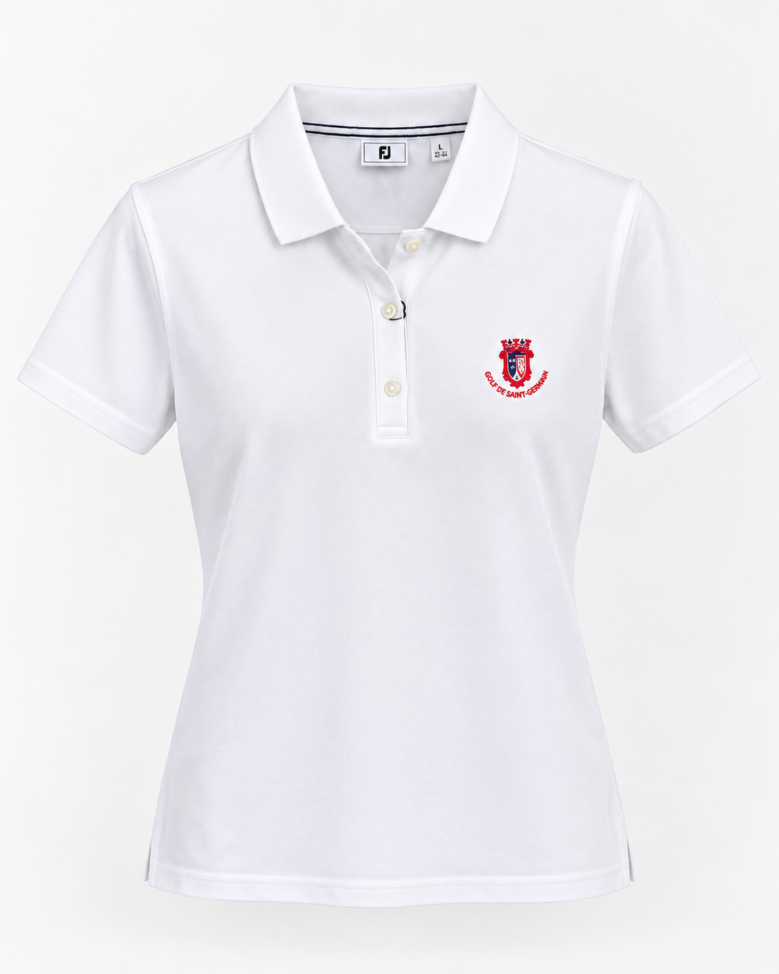 Polo pique FootJoy « Golf de Saint-Germain » Ladie