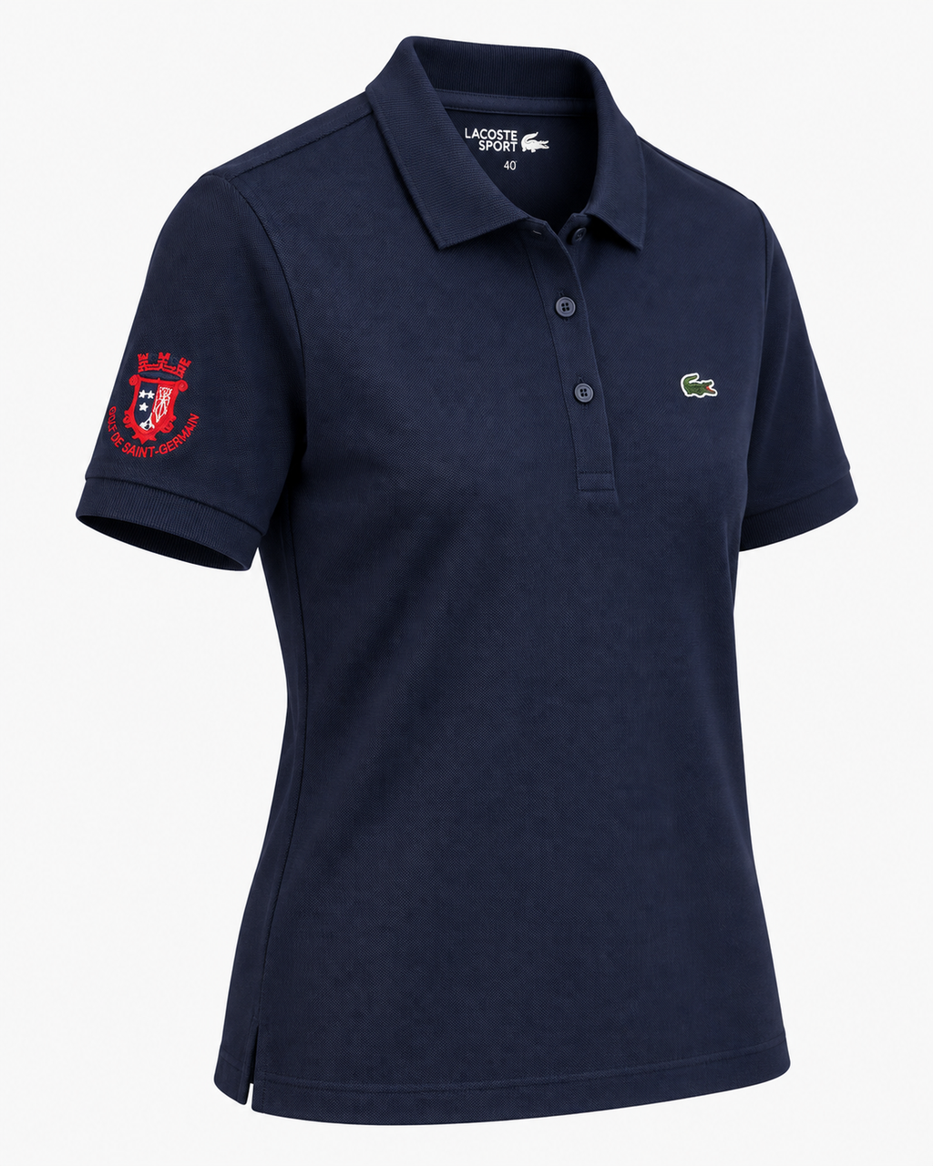 Polo Lacoste coton mélangé « Golf de Saint-Germain » Ladie