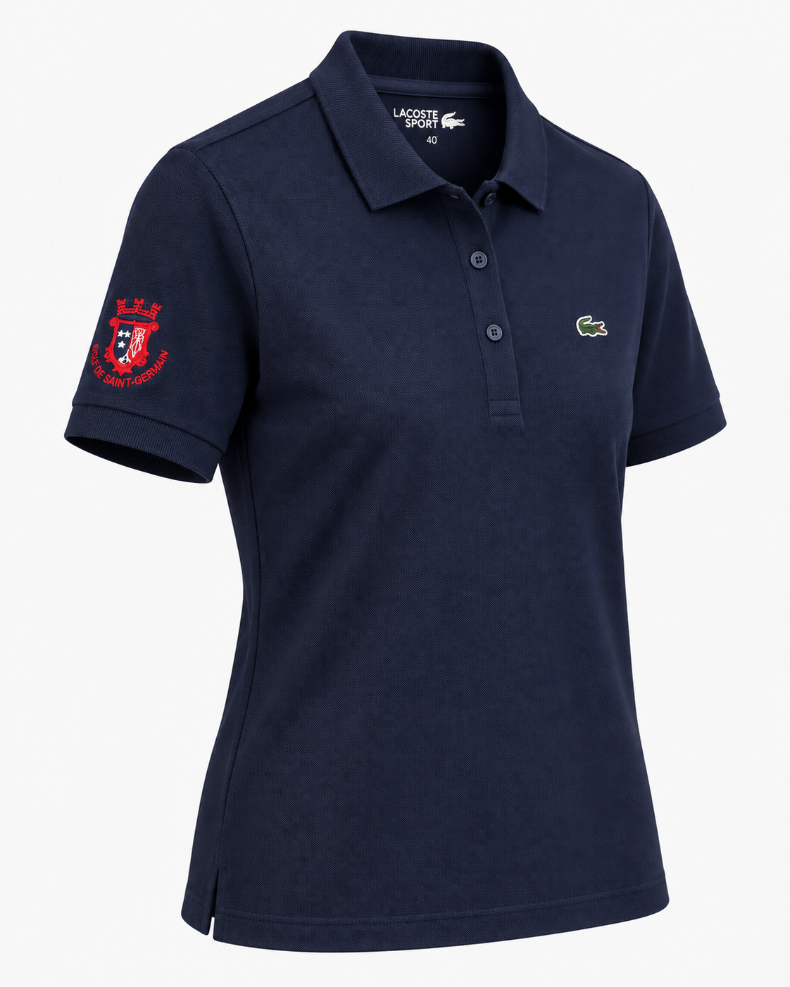 Polo Lacoste coton mélangé « Golf de Saint-Germain » Ladie
