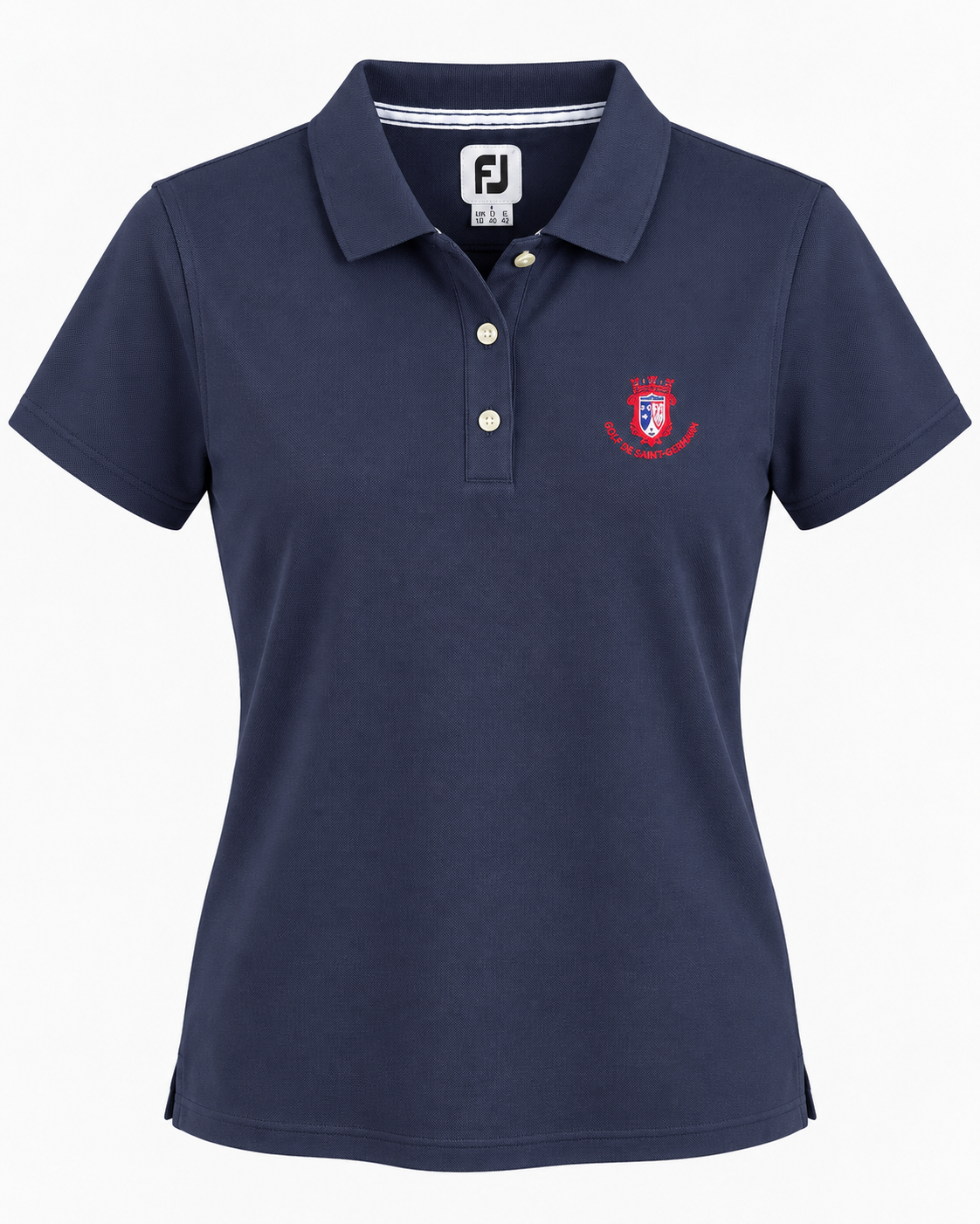Polo pique FootJoy « Golf de Saint-Germain » Ladie