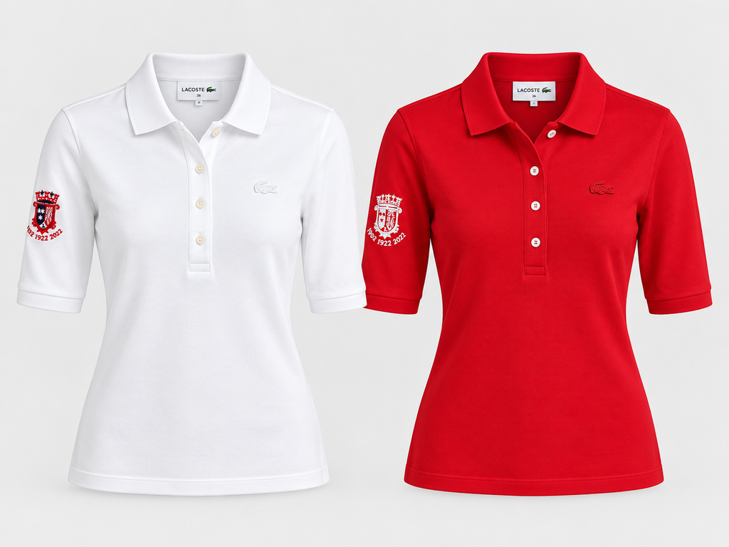 Polo Lacoste Coton manches courtes « Golf de Saint-Germain » Ladie