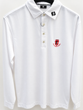 Polo FootJoy pique manches longues « Golf de Saint-Germain » Homme
