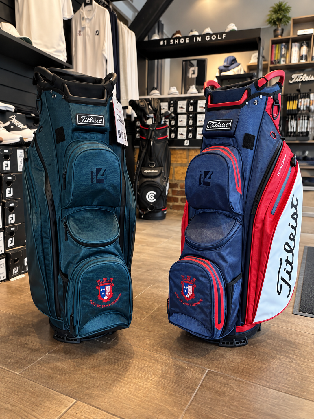 Sac Chariot Cartbag 14 Titleist « Golf de Saint-Germain » Stadry