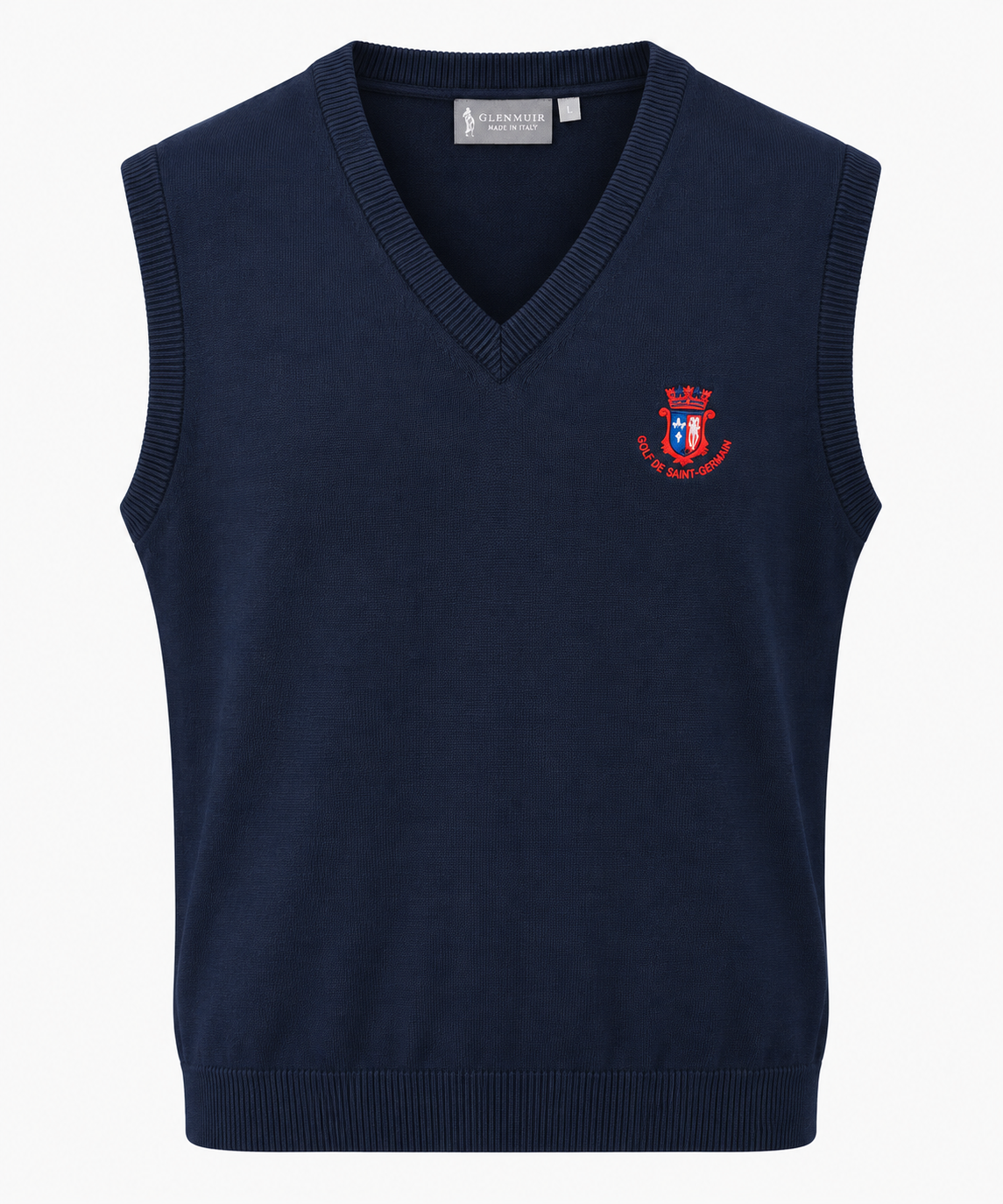Pull sans manches Glenmuire « Golf de Saint-Germain » Ladie