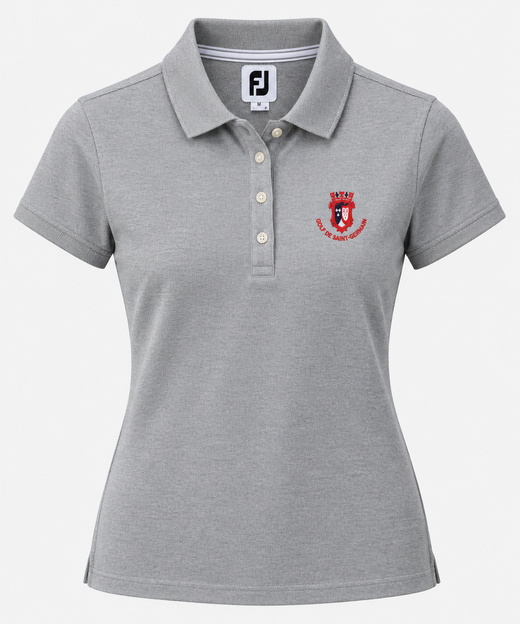 Polo pique FootJoy « Golf de Saint-Germain » Ladie