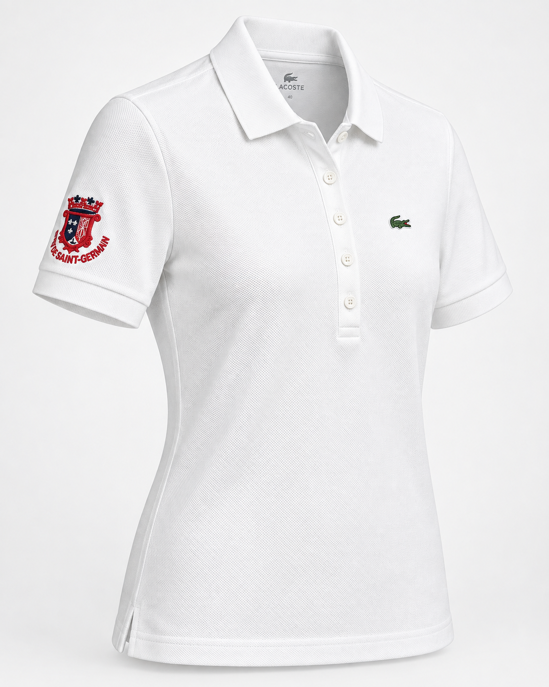 Polo Lacoste coton mélangé « Golf de Saint-Germain » Ladie