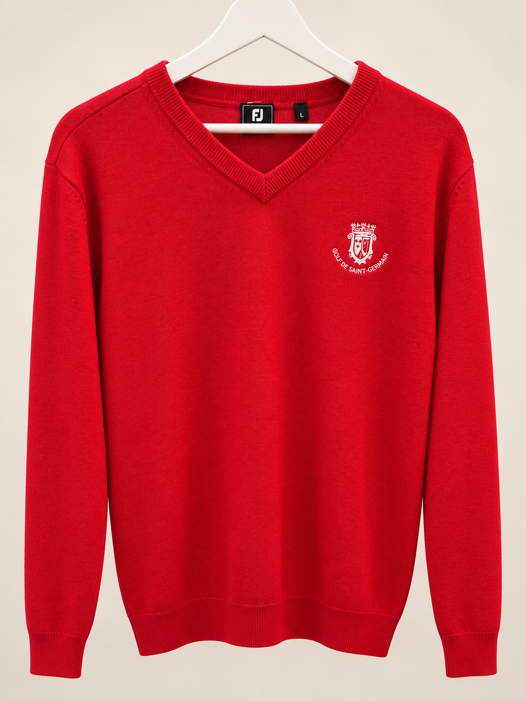 Pull laine FootJoy « Golf de Saint-Germain » Homme