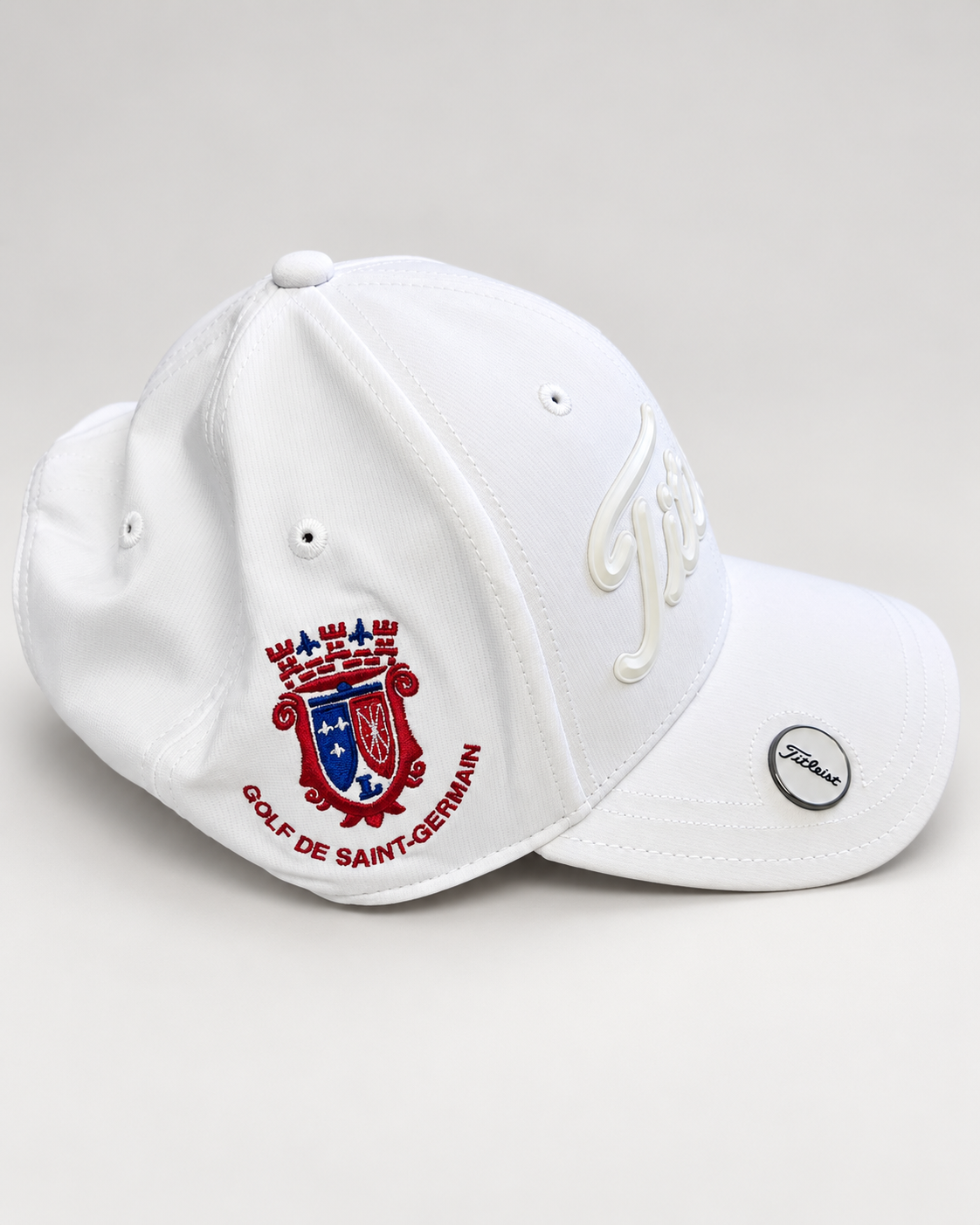 Casquettes Titleist « Golf de Saint-Germain » avec marque balle