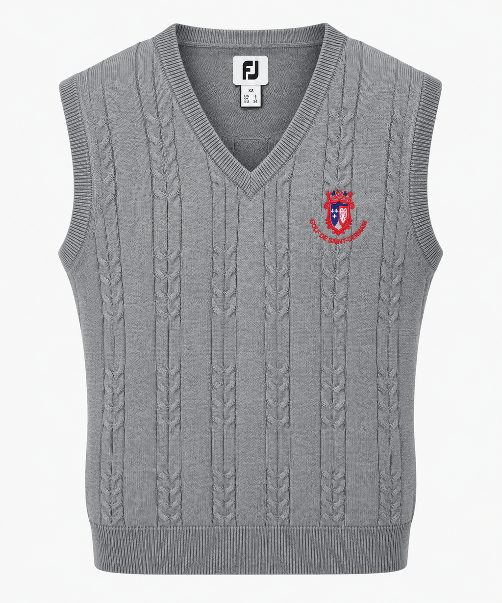 Pull motif Torsadé FootJoy « Golf de Saint-Germain » Ladie