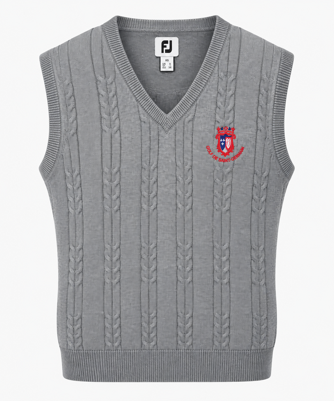 Pull motif Torsadé FootJoy « Golf de Saint-Germain » Ladie